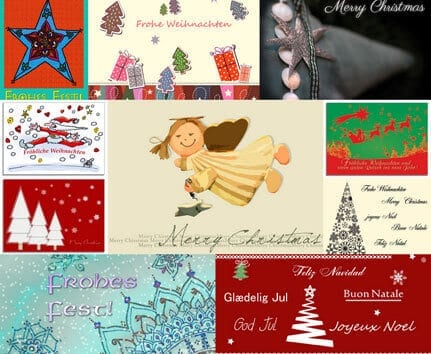 Postkarten 10er-Set-Weihnachten