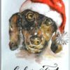 Postkarte Tierische Weihnachten