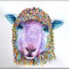 Postkarte Polly das Schaf
