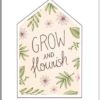 Postcard Grow and Flourish
