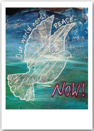 Postkarte Frieden Peace