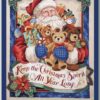 Postkarte Grüße von Santa Claus