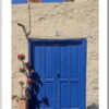 Postkarte "Die blaue Tür"